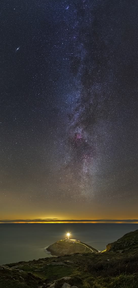 Holyhead Mountain After Sunset